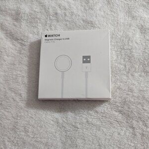 Apple MU9G2AM/A Watch Magnetic Charger to USB Cable - White (1 m)